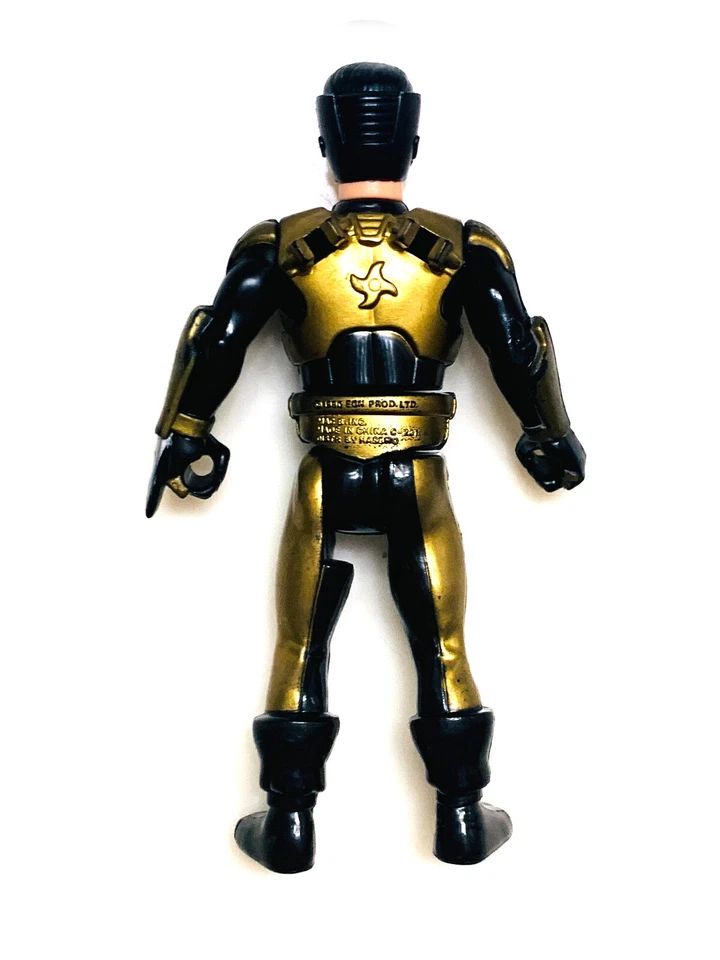 复古 1990 孩之宝 James Bond Jr. Ninja Gear 5" EON PROD LTD 可动人偶玩具 — 第 2/4 张图片