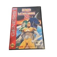 King of the Monsters 2 [Sega Genesis] In Case No Manual Video Game MA-13 1994