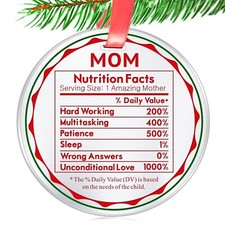Funny Christmas Ornament Gifts for Mom- Mom Gifts from Daughter Son- Mother C...