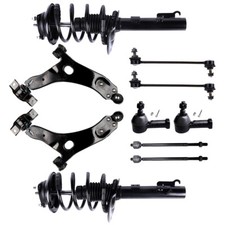 For 2006-2007 Ford Focus Front Strut Lower Control Arm Tie Rod Sway Bar 10pcs