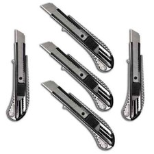 Profi Metall Cuttermesser 18mm Cutter Teppichmesser Abbrechklingenmesser