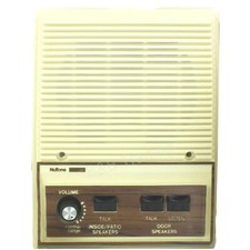 Vintage NuTone ISB-35 5" Indoor Room Station Speaker Eggshell White