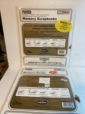 2-PACK Pioneer RW-85 Memory Scrapbook Pages 20 pages/10 sheets plus 8 Sheets