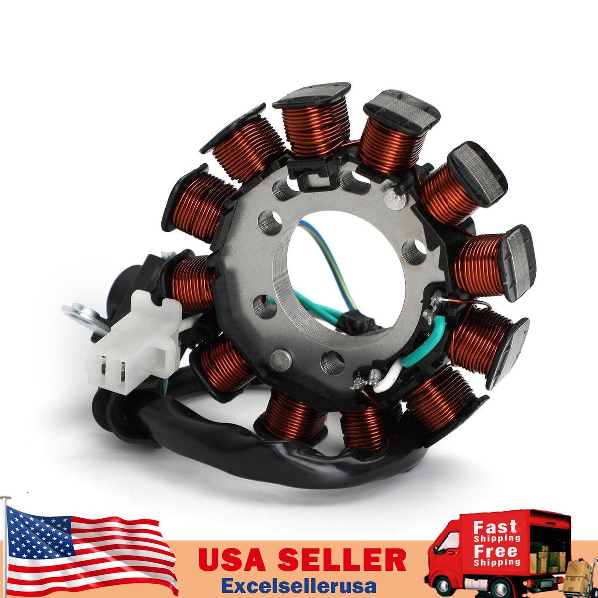 Stator Coil Generator 12-Pole For Honda CRF110F CRF 110 2013
