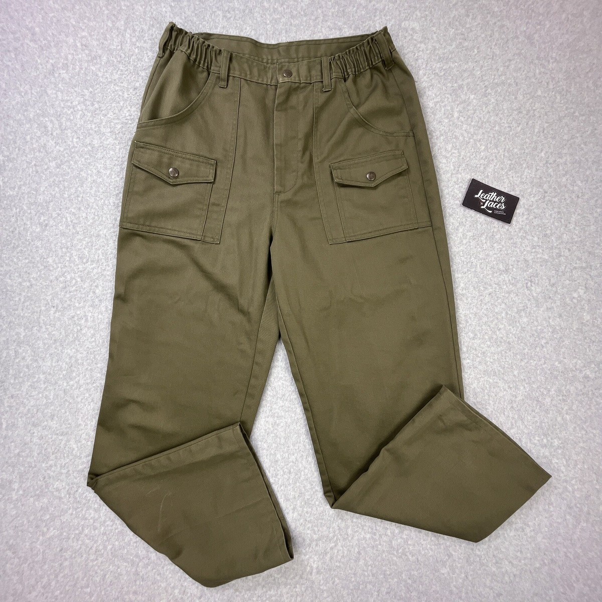 Boy Scouts of America Cargo Pants Mens 32 (30 x 29) Army Green 