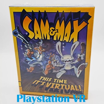 Sam and Max This Time It's Virtual (PS4 VR) PSVR Collector Edition Limited Run