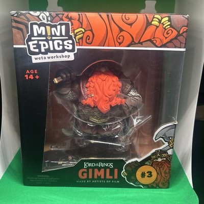 Weta Workshop Lord of the Rings Mini Epics Vinyl Figure #3 GIMLI SEALED
