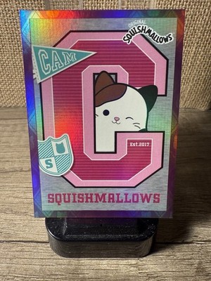 Panini Squishmallows Series 2 Cam The Cat University Insert Purple Holo /275  