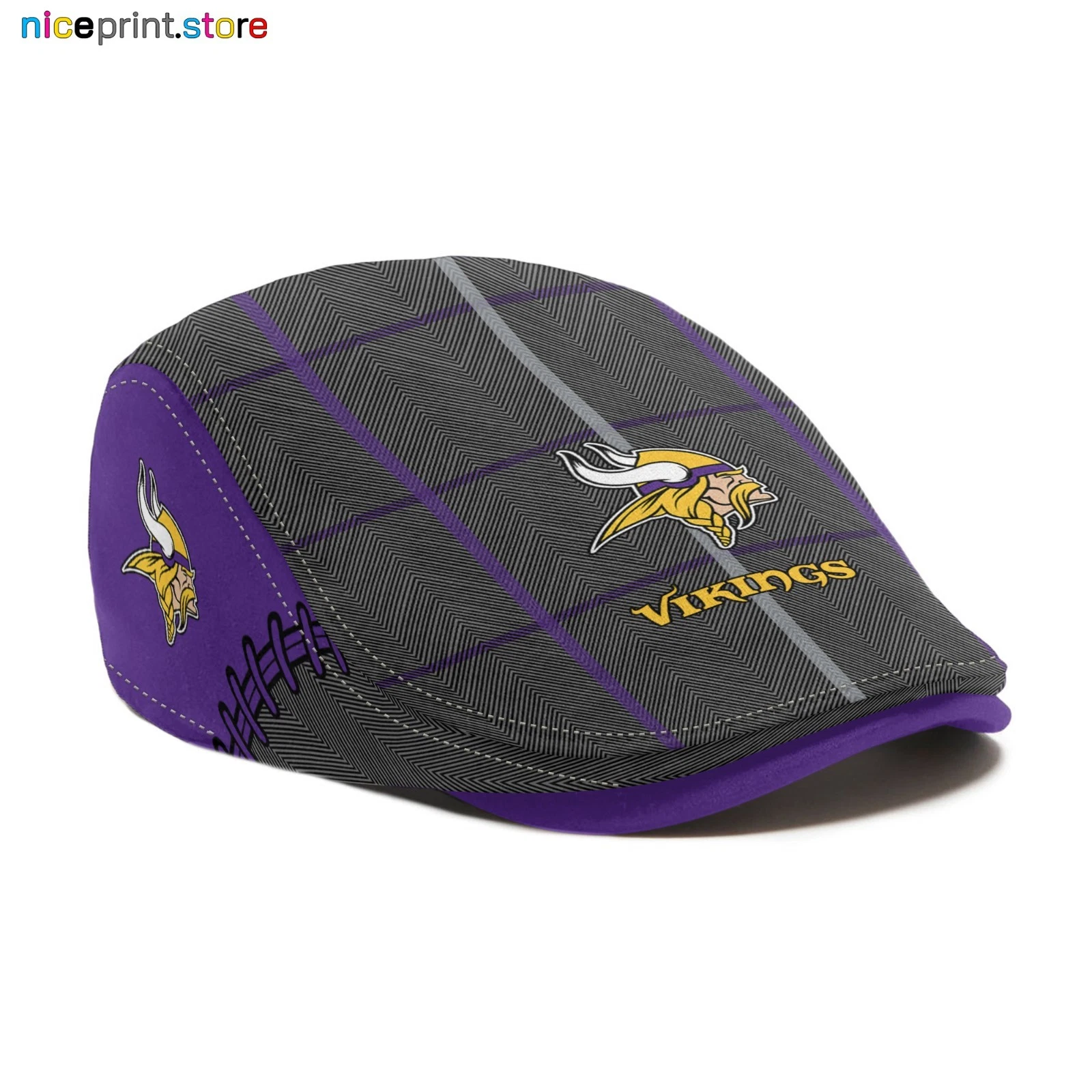 Minnesota Team Vikings Jeff Cap Vikings Driver Cap football Golf Cap football Flat Cap