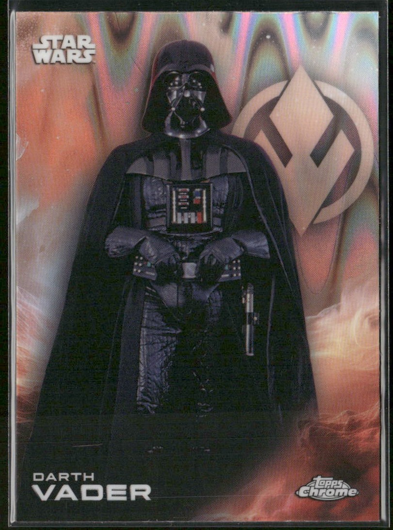 2025 Star Wars  Chrome Empire Strikes Back Darth Vader Raywave Refractor #29