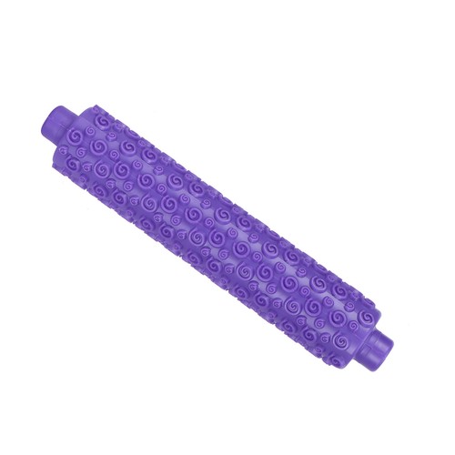 Fondant Rolling Pin ToolEmbossing Roller Baking Pastry Cake Decorating Purple S - Picture 8 of 12