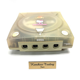 Sega Dreamcast console Hello Kitty Pink set New Battery HKT-3000 NTSC-J Tested