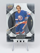 Bob Nystrom - 2024-25 UD Engrained Icons #99 Ebony /199 Islanders Legend