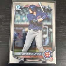 2025 Bowman Draft Chrome 1st Base Josiah Hartshorn Cubs BDC-21