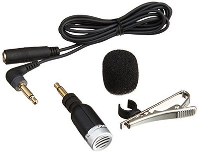 OLYMPUS ME52W Tie-Clip Noise Cancelling Mini Mono Microphone set