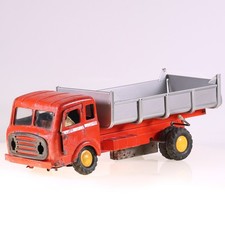 Joustra 456 Simca Cargo Kipplaster Blechmodell 1958 42 cm Orange