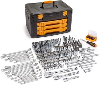 Gearwrench 243PC 12 Pt Tool Set 1/4'', 3/8'', 1/2'' (80972)