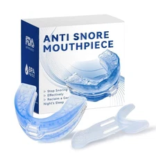 Sleep Zee Anti-snoring Mouth Guard Moulded, Precision Adjustable Proven Comfort