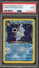 Pokemon Dark Blastoise Team Rocket Unlimited Holo Rare #3 PSA 9 Mint