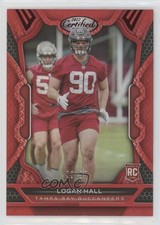 2022 Certified Rookies Mirror Red 3/99 Logan Hall #158 pw2