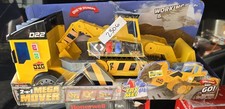 Maxx Action 2-N-1 Mega Mover Construction Truck and Trailer with Lights & Sounds