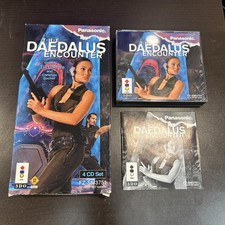 The Daedalus Encounter (3DO) CIB Complete + Long Box! Tested! MINT DISCS!