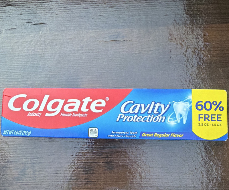 Colgate Cavity Protection Fluoride Toothpaste Mint 4 oz Gluten-Free