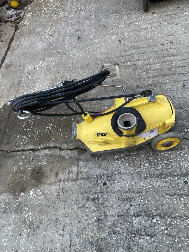 NSS M-1 PIG COMMERCIAL VACUUM Motor and Motor Housing Wheels Tested Works Great! - Image 2 of 4