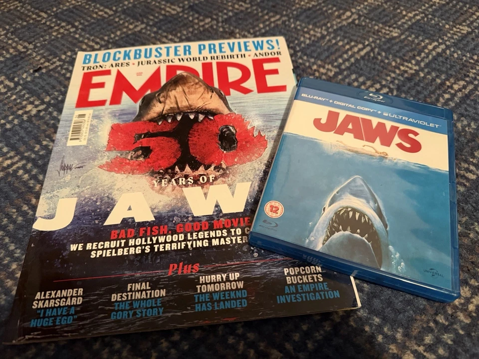 Jaws bundle blu ray + Empire magazine 50th anniversary special edition - Image 2 of 4