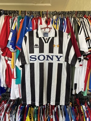 JUVENTUS 1995 1997 HOME FOOTBALL SHIRT SOCCER JERSEY KAPPA sz L