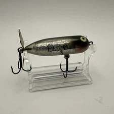 Heddon Rattlin' Torpedo Denny Brauer Silver spinner topwater crankbait lure