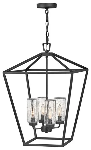Hinkley Lighting 2567 Alford Place 120v 4 Light 17"W Open Air - Black - Picture 3 of 3