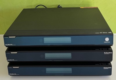 3 x Humax iHD-PVR C Festplatten Recorder Receiver Kabel BW Unitymedia Vodafon