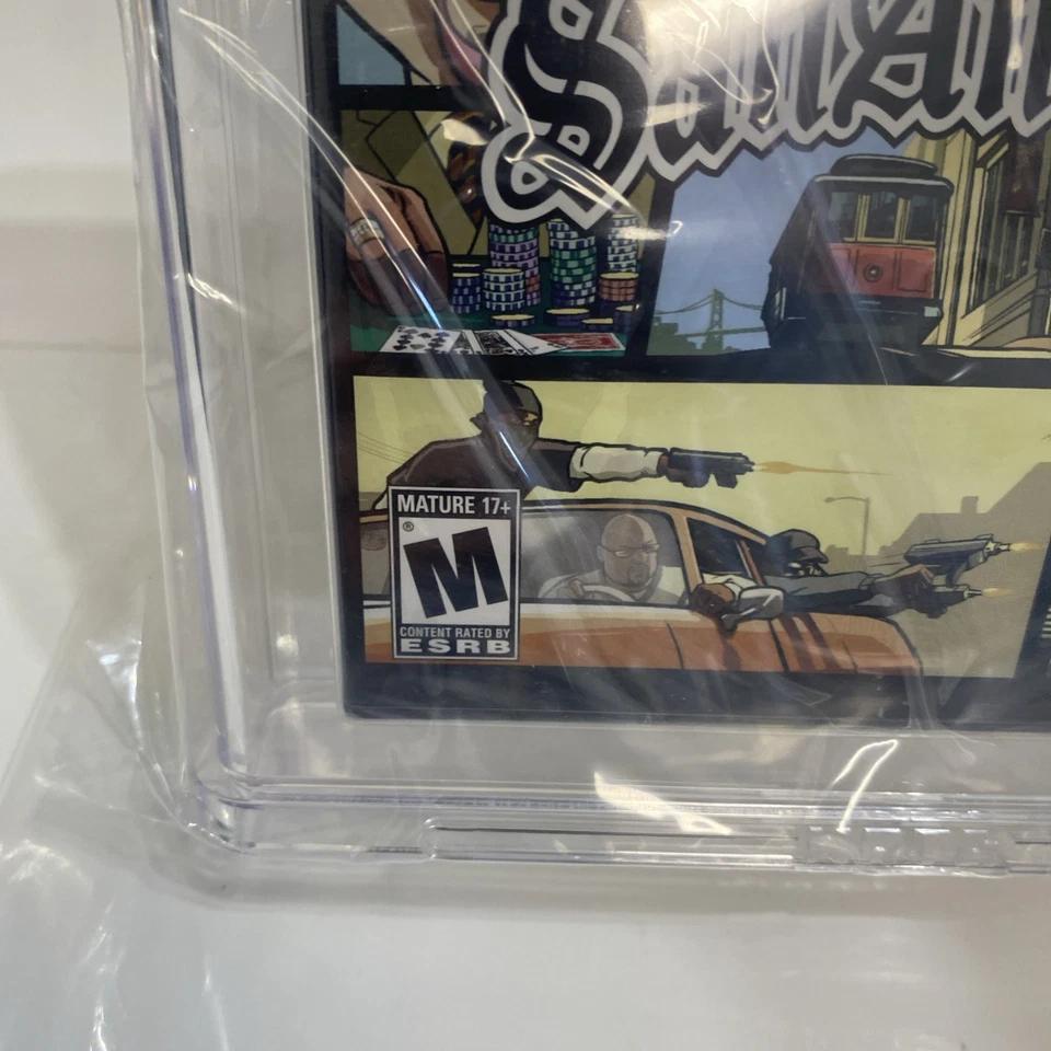 NUEVO Sellado GRADUADO WATA 10 A++ Sello: Grand Theft Auto GTA San Andreas (PS2, 2004) Foto 4 de 4