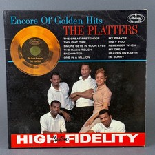 The Platters Encore Of Golden Hits Vinyl LP 12" Black EX MG-20472 Mercury