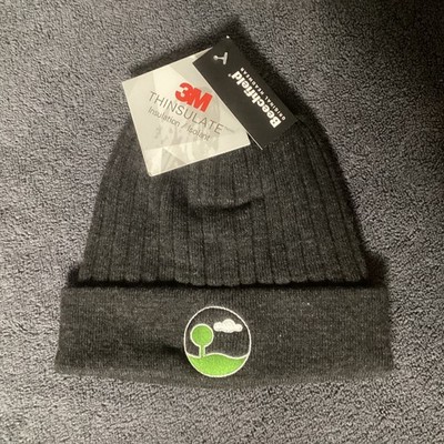 Beechfield 3M Thinsulate Embroidered Beanie Dark Gray One Size 