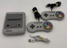 Nintendo Super NES Classic Edition Mini Home Console - Grey - CLV-301 - VGC!