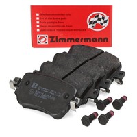 Zimmermann BremsbeläGe FüR Audi A1 Q3 Seat Leon Skoda Octavia VW Sharan Hinten