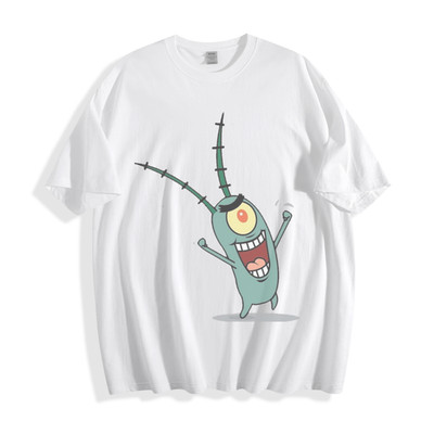 Sheldon J. Plankton Evil Laugh T-Shirt - Mischievous Fun Unisex Tee