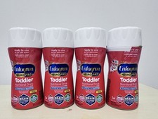 Envases de plástico Fórmula vacíos 8 oz bebé renacido lote de 4 Enfagrow