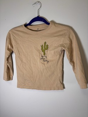 H&M 5/6 Unisex  gotta Run Bestie  Horses Cactus 