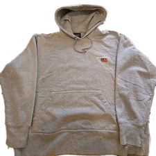 Vintage 1990s Polo Ralph Lauren USA Flag Spell Out Hoodie Sweatshirt X Large