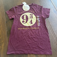 Adult S Harry Potter 9 3/4 NWT Shirt Top Tee