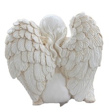 Angel Statue Decoration Resin Angle Figurine Lightweight Waterproof Versatile