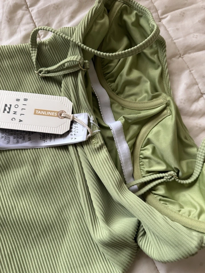 NUEVO Traje de baño Billabong Tanlines de una pieza talla mediana   Foto 3 de 4