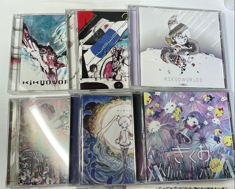 きくおミク、KIKUO WORLD CDセット Kikuo CD KIKUO MIKU 4 5 Hatsune MIKU Kikuo world 1~3 Set of 6 | eBay