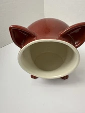 Paula, Beane, red speckled salt cellar pig Slightly Used