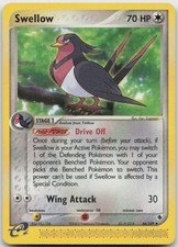 Swellow 46/109 Uncommon Ruby & Sapphire Pokemon LP