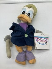 Ebeneezer Scrooge Donald Duck Disney Bean Bag Plush 11 inch
