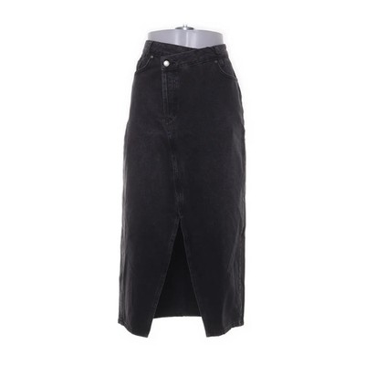 My Essential Wardrobe, Jeansrock, Größe: 42, Grau, Baumwolle, Einfarbig #ArE